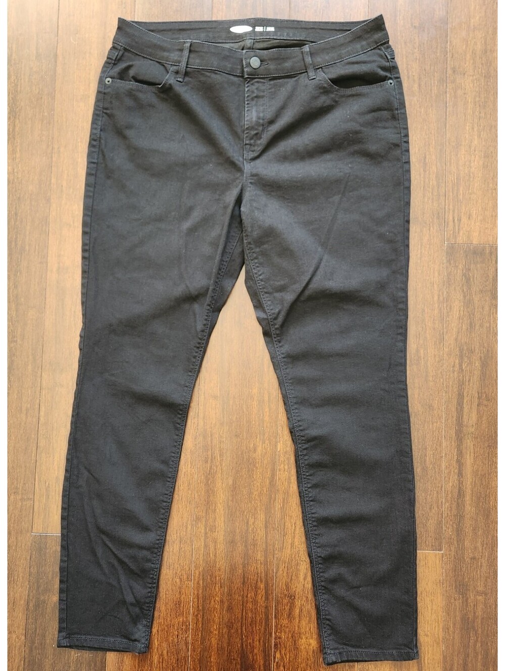 Old Navy Womens Black Super Skinny Jeans Size 14